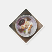 Käsepfannkuchen mit Berries - Gourmet-Küche Serviette (Ecke)