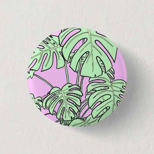 Käsepflanze Lesezeichen, Pflanzenliebhaber Button (Vorderseite)