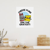 Käsepistolen sind die Niedlichsten Grate Puppen Poster (Küche)