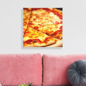 Käsepizza Leinwanddruck (Insitu (Wohnzimmer))