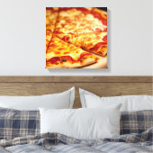 Käsepizza Leinwanddruck (Insitu (Schlafzimmer))
