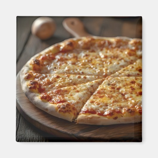 Käsepizza Magnet (Vorne)