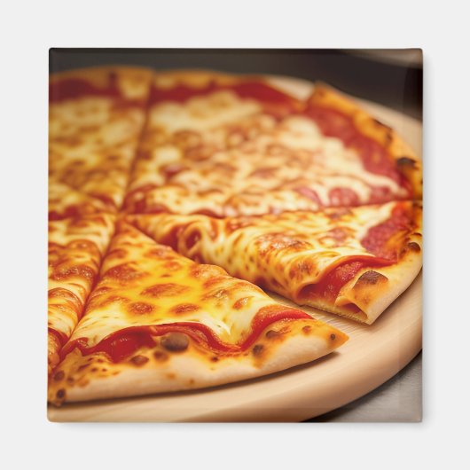 Käsepizza Magnet (Vorne)