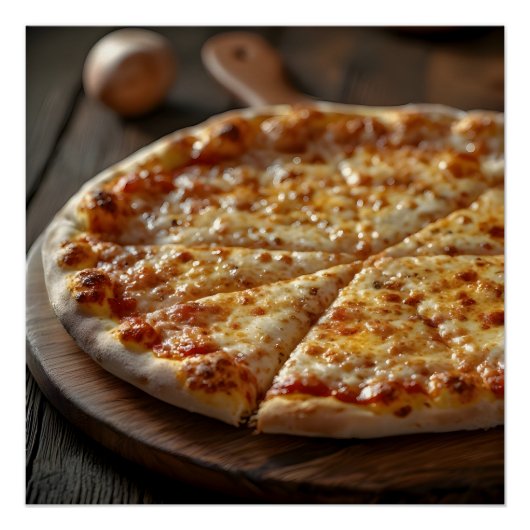 Käsepizza Poster (Vorderseite)