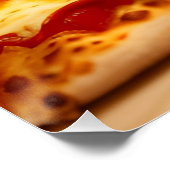 Käsepizza Poster (Ecke)
