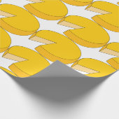Käserad Geschenkpapier (Ecke)