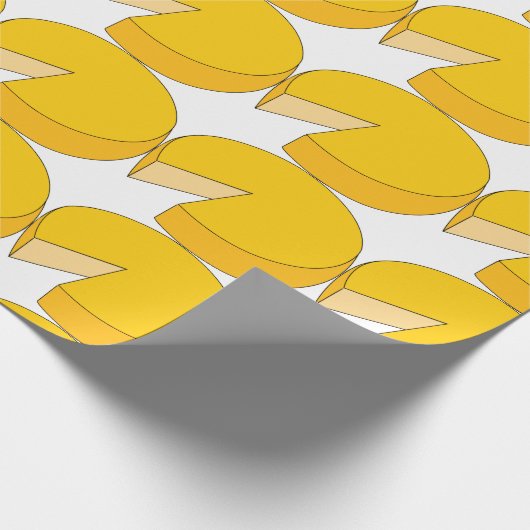 Käserad Geschenkpapier (Ecke)