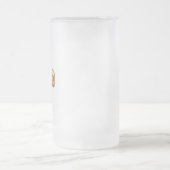 Käserad Mattglas Bierglas (Mittel)