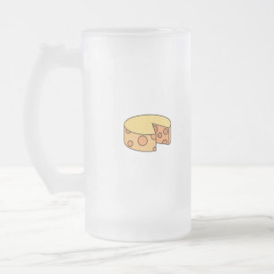 Käserad Mattglas Bierglas