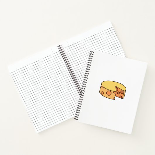 Käserad Notizblock (Innenseite)