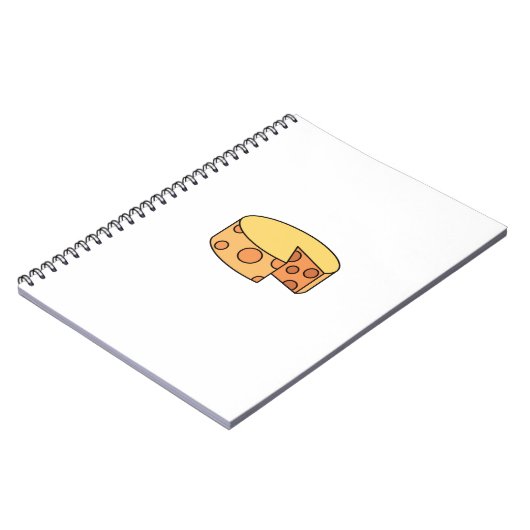 Käserad Notizblock (Linke Seite)