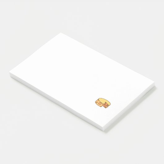 Käserad Post-it Klebezettel (angewinkelt)
