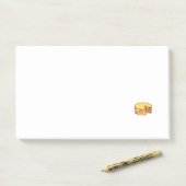 Käserad Post-it Klebezettel (Auf Schreibtisch)