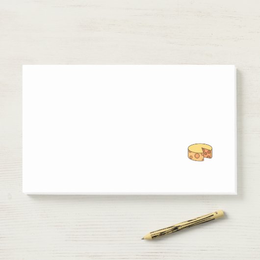 Käserad Post-it Klebezettel (Auf Schreibtisch)