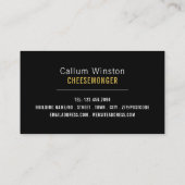 Käseräder, Käse Visitenkarte (Rückseite)