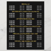 Käseräder, Käsewerbung Flyer (Hinten)