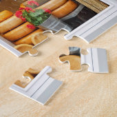 Käserei in Amsterdam. Puzzle (Seite)