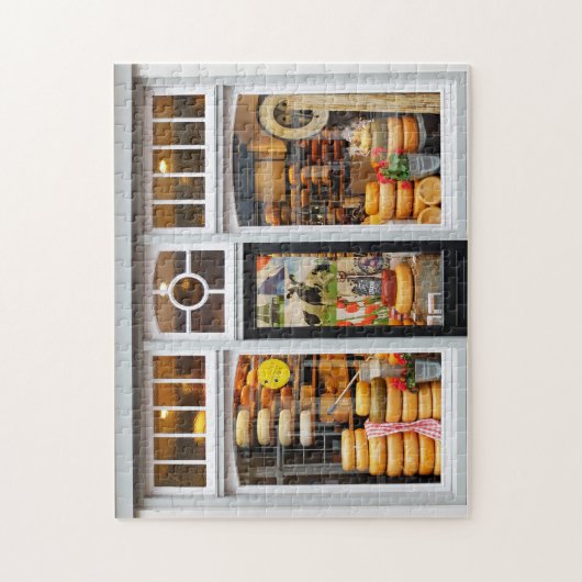 Käserei in Amsterdam. Puzzle (Vertikal)