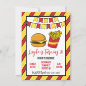 Käsermeister und Fries Geburtstagsparty Einladung (Vorderseite)