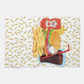Käsermeister und Fries Geschirrtuch (Horizontal)