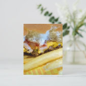 Käsermeister und Fries Postkarte (Stehend Vorderseite)
