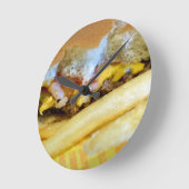 Käsermeister und Fries Runde Wanduhr (Winkel)