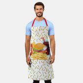 Käsermeister und Fries Schürze (Getragen)