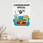 Käsermeister und Fries Special Poster (Küche)