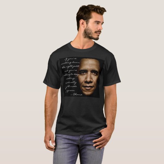 Kaserne H. Obama T-Shirt (Vorne ganz)