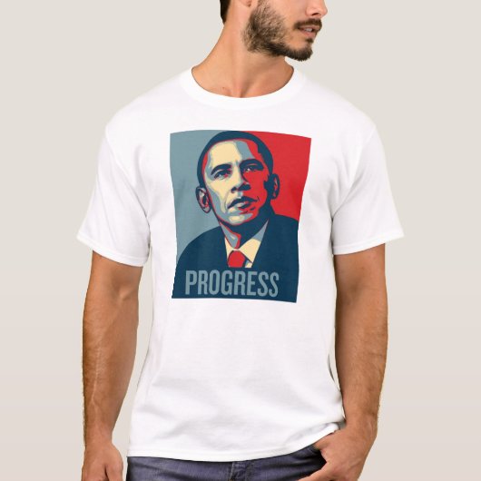 Kaserneobama-FORTSCHRITT T-Shirt (Vorderseite)