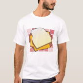 Käsesandwich-Fun Food T-Shirt (Vorderseite)