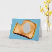 Käsesandwich Karte (Gelbe Blume)
