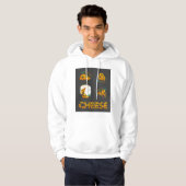 Käsescheiben Hoodie (Vorne ganz)