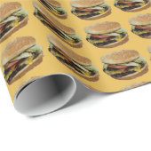 Käseseburgers Geschenkpapier (Rolleneckpunkt)
