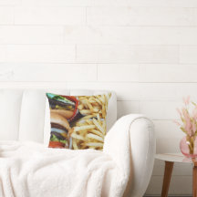 Käseseburgers und Fries