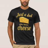 Käseservice - Fun Gift for Cheese Loving Vater T-Shirt (Vorderseite)