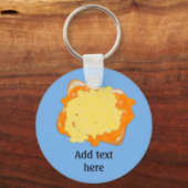 Käsesorte Beano - Backbohnen & Käse individuell an Schlüsselanhänger (Vorderseite)