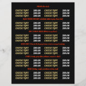 Käsesorte, Käsemongerwerbung Flyer (Hinten)