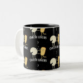 Käsespezialisten Zweifarbige Tasse (Vorderseite Links)