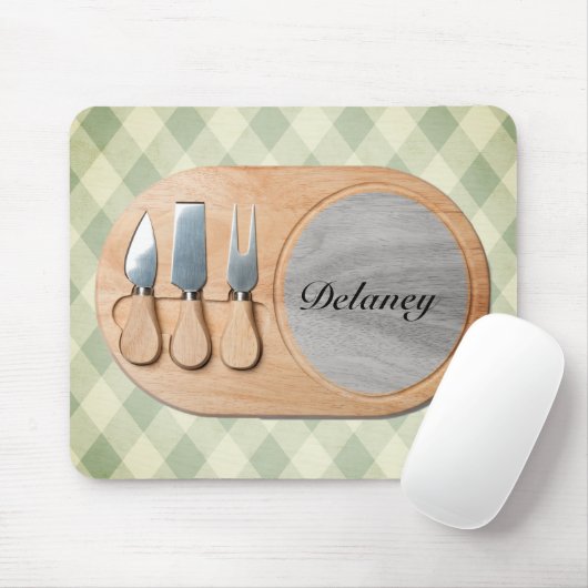 Käsespezifische Personalisierte Charcuterie Mousepad (Mit Mouse)