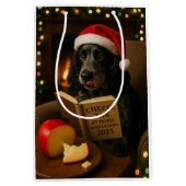 Käsesteuer Weihnachtsgeschenk - Cocker Spaniel Mittlere Geschenktüte (Vorderseite)