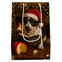 Käsesteuer Weihnachtsgeschenk - Jack Russell Mittlere Geschenktüte