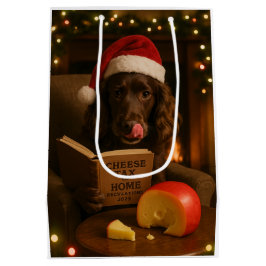 Käsesteuer Weihnachtsgeschenk-Tasche - Arbeitspuck Mittlere Geschenktüte