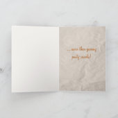 Käsestöcke und Bretzelherz I Liebe Du Funny Karte (Innenseite)