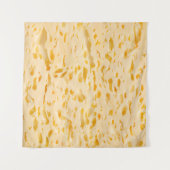 Käsestruktur mit Löchern Wandteppich (Vorderseite (Horizontal))