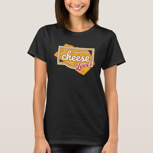 Käsetag Feier Käse Liebe T-Shirt (Vorderseite)