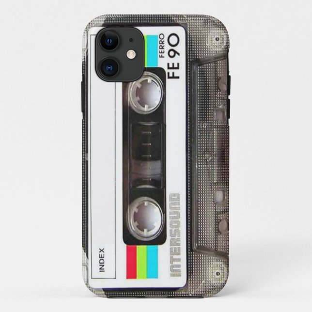 Kasettenrekorder Case-Mate iPhone Hülle (Rückseite)