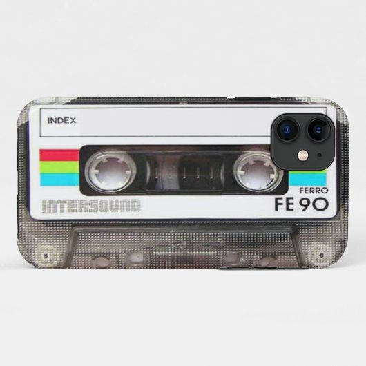 Kasettenrekorder Case-Mate iPhone Hülle (Rückseite (Horizontal))