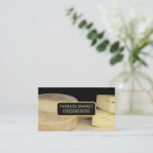 Käsevorführung, Cheesemonger Visitenkarte (Stehend Vorderseite)