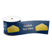 Käsewecken - eigene Begrüßung - jeder dunkle Hinte Satinband (Spule)